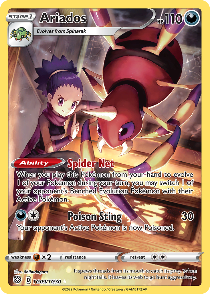 TG09/TG30 - Ariados - [Rare Holo]