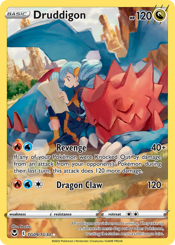 TG09/TG30 - Druddigon - [Trainer Gallery Rare Holo]