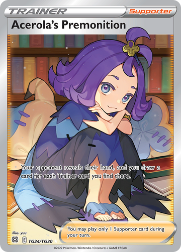 TG24/TG30 - Acerola's Premonition - [Rare Ultra]