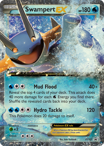 XY55 - Swampert-EX - [Promo]